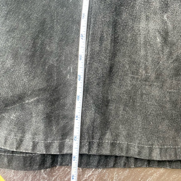 Sahara A-Line real suede maxi skirt - Picture 8 of 11